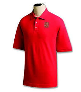 NC State Wolfpack Men's Ace Polo - Red